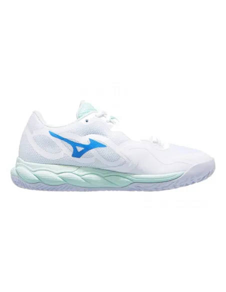 Mizuno Wave Enforce Court Cc Weiss Damen 61Gc2436